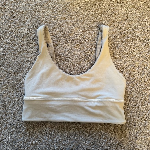 Lululemon Align Reversible Bra - White / Wee Are From Space Nimbus Battleship - Picture 6 of 12